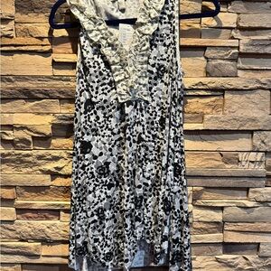 Anthropologie Sleeveless Patterned Top NWT S Weston Wear